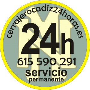 Logo Cerrrajero Cádiz 24 Horas